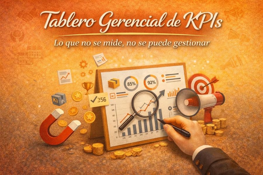 Curso Tablero Gerencial de KPIs: lo que no se mide, no se puede gestionar