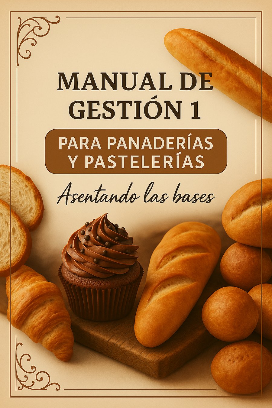 Tapa del Manual de Gestión 1 para Panaderías y Pastelerías, Asentando las bases