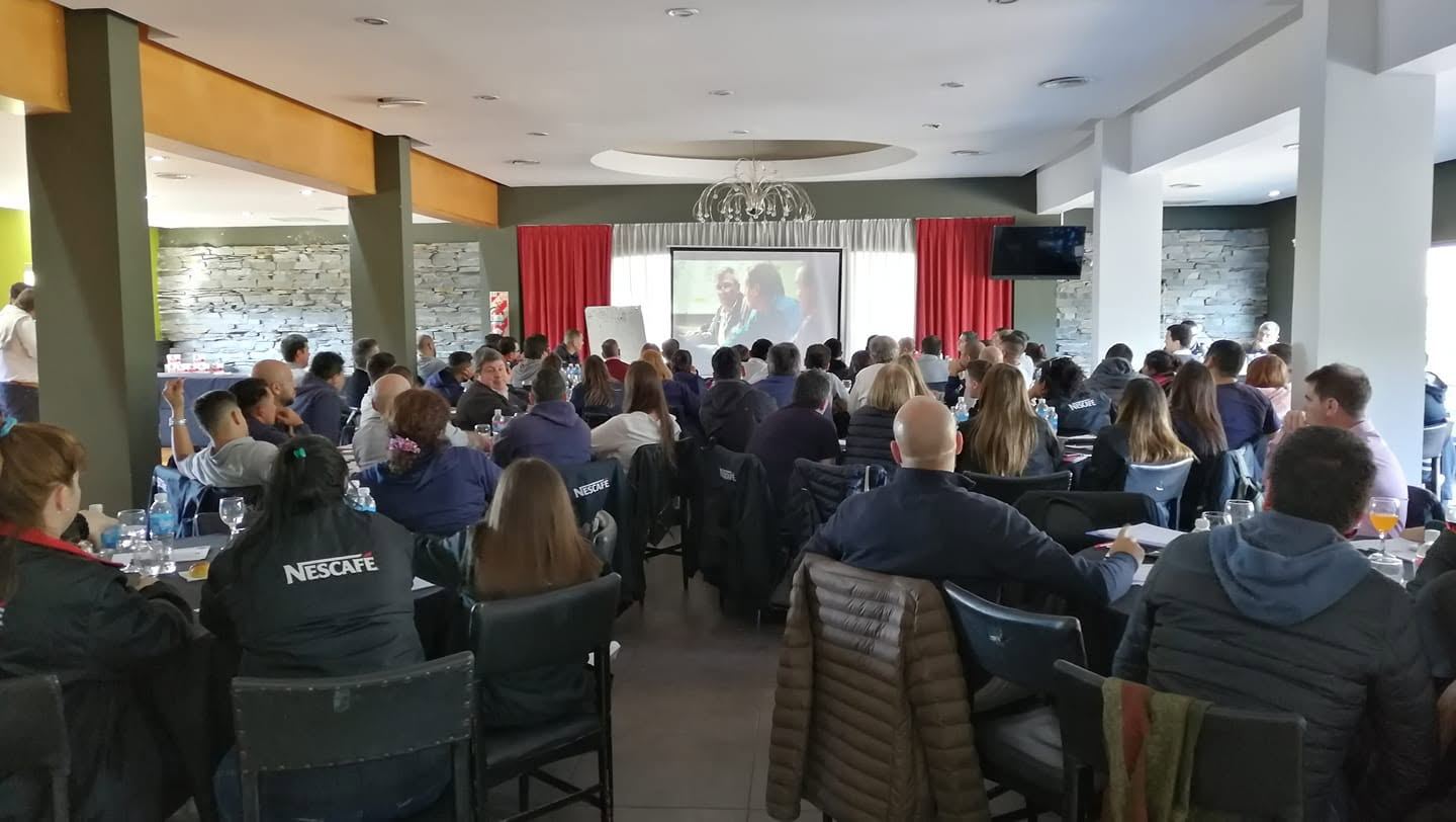 Jornada de capacitación con el equipo de Nescafé Professional